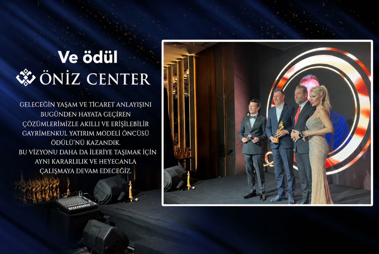 ASM Group, Öniz Center Projesi ile “Akıllı ve Erişilebilir Gayrimenkul Yatırım Modeli Öncüsü” Ödülünü Kazandı